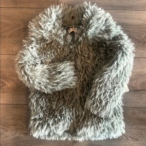 Joyfolie seaglass  Faux Fur Kids Jacket